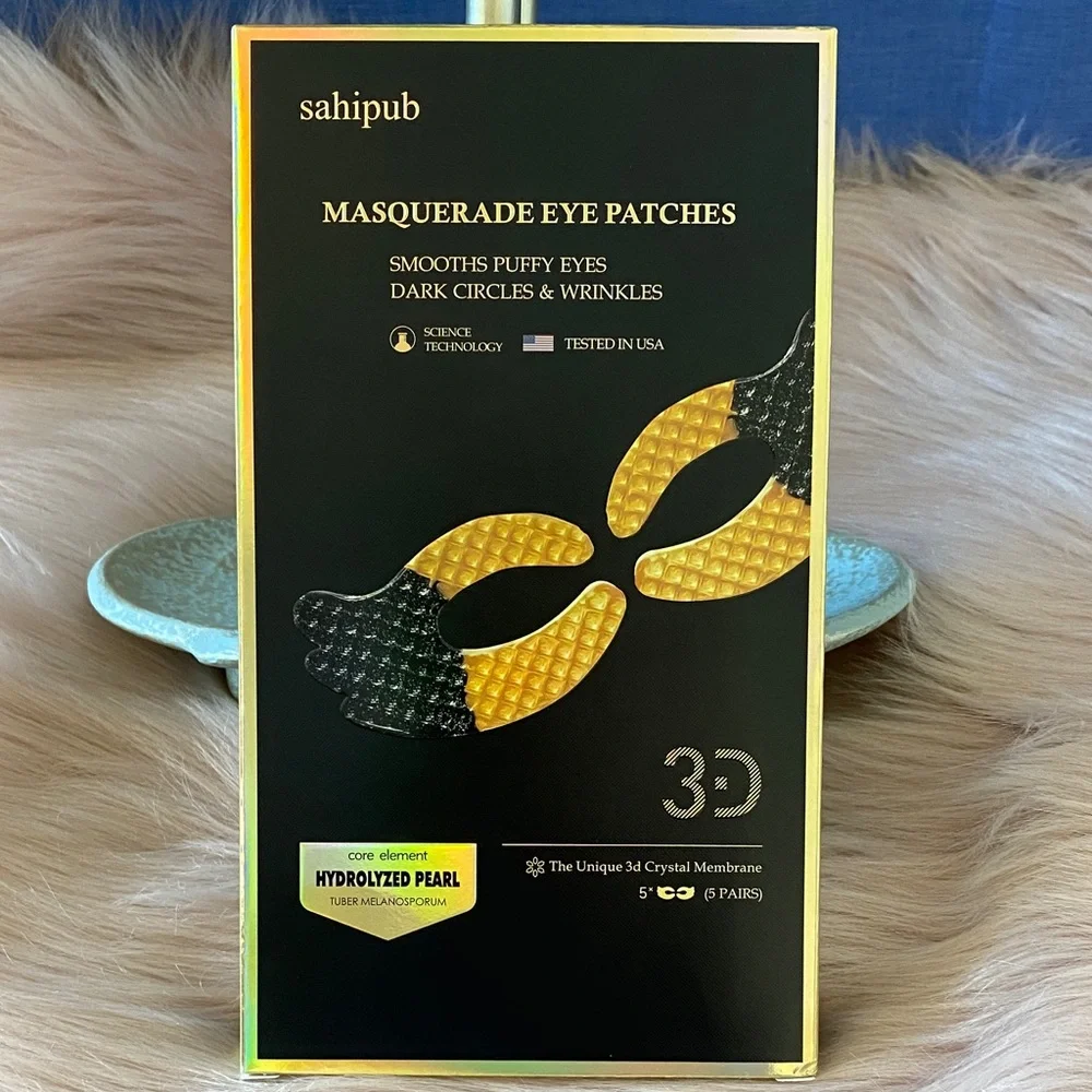 NWT Sahipub Masquerade Eye Patches 5 Pairs